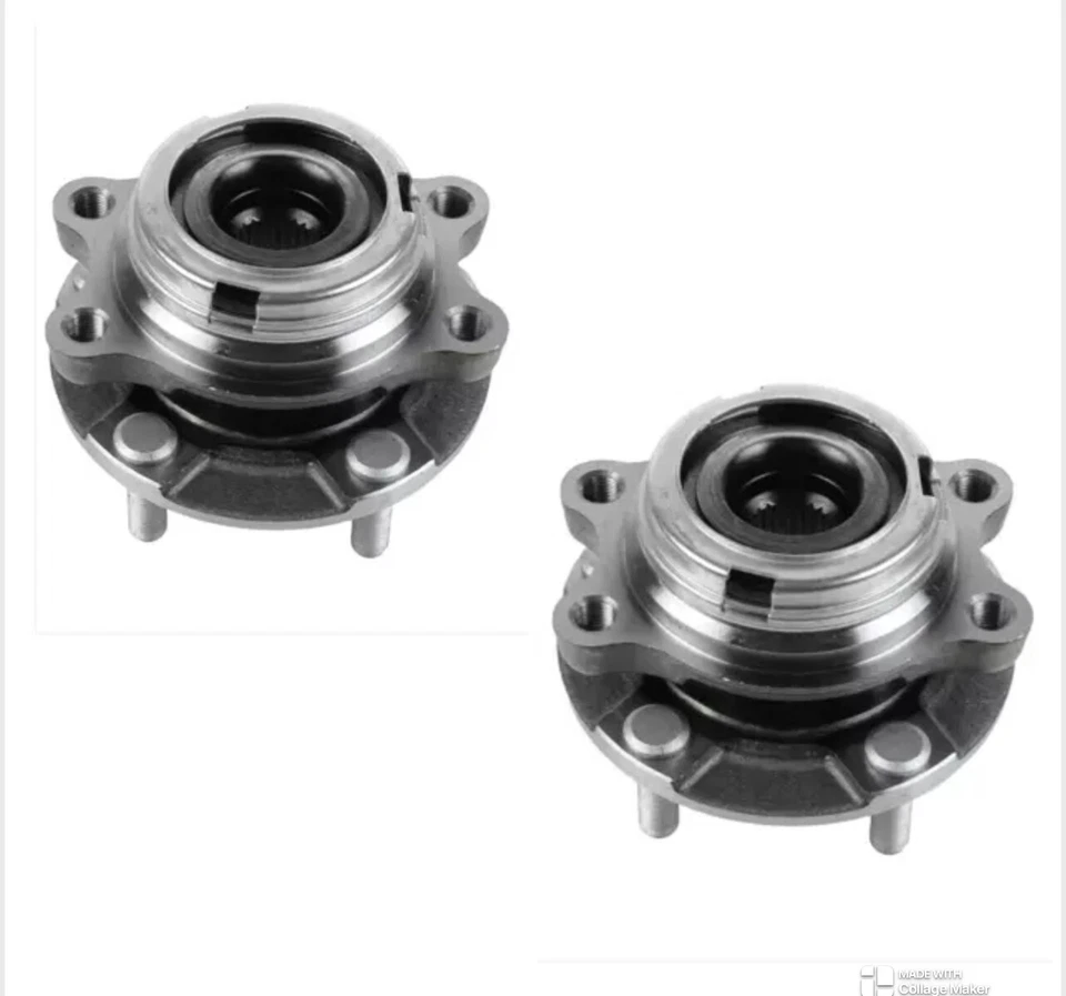 MONTAJE DE COJINETE DE CUBO DE RUEDA DELANTERA PARA INFINITI G25-(11-12) G37-(09-13) PAR AWD Foto 1 de 1