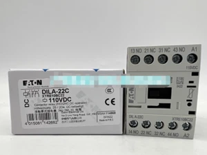 1PCS New Eaton Moeller DILA-22C XTRE10BC22 DC Contactor 110VDC Brand - Picture 1 of 3