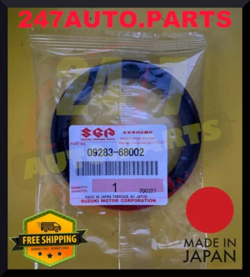 SELLO DE ACEITE ORIGINAL DEL CIGÜEÑAL SUZUKI 09283-68002 PARA SIDEKICK, VITARA, X90, SWIFT Foto 1 de 2