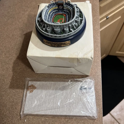 2003 San Diego Padres Qualcomm Stadium Replica with Ticket Holder SGA Cover