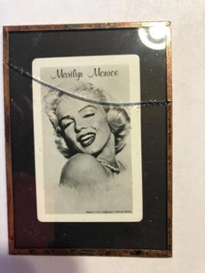 1956 Marilyn Monroe playing card - Made in USA by NMMM - Nice Condition - Framed - Bild 1 von 1