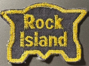 Vintage Patch- Rock Island NEW - Picture 1 of 2