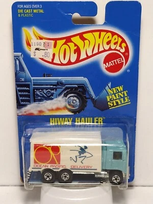 Camión de carretera Hot Wheels 1174 Ocean Pacific OP años 90 Speed Points Blister #24 Foto 1 de 2