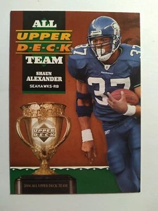 Shaun Alexander 2006 Upper Deck All Upper Deck Team #1audt-sa - Picture 1 of 2