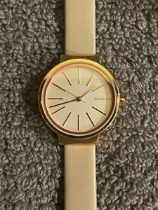 Skagen Ancher Watch Women Rose Gold Tone Cream Dial Round 30mm model skw2481 - Picture 1 of 4