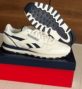 Reebok Classic Leather 1983 Vintage Gesso 100202782 Uomo Taglia oki3 - Foto 1 di 12