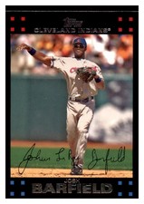 2007 Topps #79 JOSH BARFIELD Cleveland Indians ~E5E