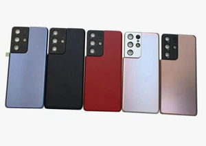 Back Rear Glass Battery Cover Housing Replace For Samsung Galaxy S21 Ultra G998 - Picture 1 of 10