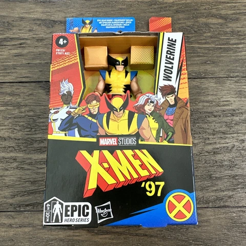 Hasbro X-MEN '97 EPIC HERO SERIES 4"  Wolverine NEW 2023 In Hand Cover