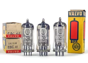 ONE EBC41/6CV7 VALVO DE LOTE ANTIGUO Tubo Tubo Lámpara TSF Válvula Válvula Válvula - Imagen 1 de 4