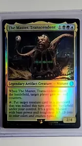 2024 MTG Magic the Gathering Fallout PIP Foil #6 The Master Transcendent Mythic - Picture 1 of 3