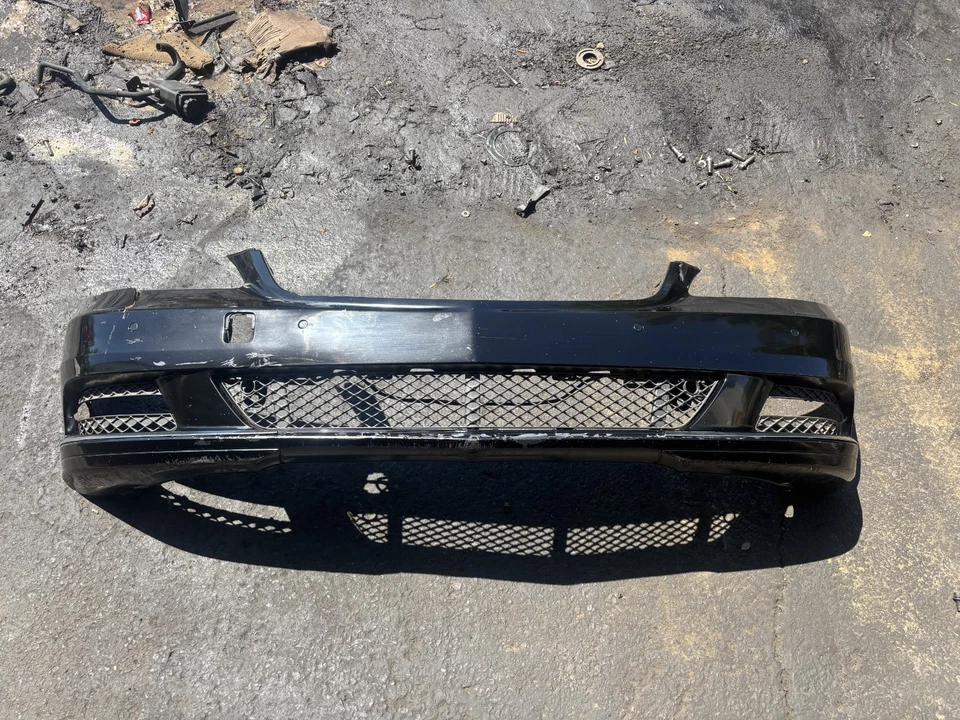 MERCEDES BENZ S400 S550 S600  W221 10-13 FRONT BUMPER COVER BLACK - Image 1 of 4