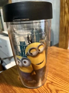 Despicable Me Minions Tervis 16oz Tumbler Wrap Cup With Lid Universal Studios - Picture 1 of 4