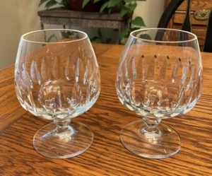 2 VTG Pair of Waterford Crystal London 4 3/8 inch Brandy Glasses - Picture 1 of 5