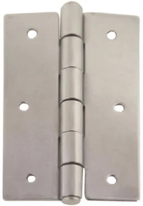 Hinges - Butt Hinge Stainless Steel 100mm x 58mm - Pair - RWB1311 - Picture 1 of 2