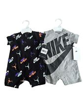 NWT Infant Boy Nike Air Jordan Romper Set Lot 3 Months