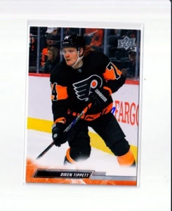 OWEN TIPPETT autographed SIGNED '22/23 PHILADELPHIA FLYERS "Upper Deck" card - Picture 1 of 1