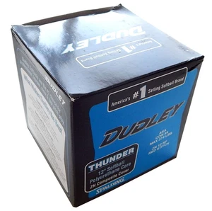 Dudley Thunder 12" Softball Poly Center copertura sintetica ASA .44 COR ZN 12 RF - Foto 1 di 2