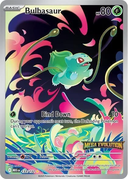 精灵宝可梦 Bulbasaur (133/190) Mega Evolution MP HOLO- 预发行 — 第 1/1 张图片