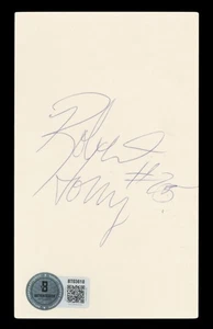 Rockets Robert Horry "#25" Authentic Signed 3x5 Index Card BAS #BT03618 - Picture 1 of 2