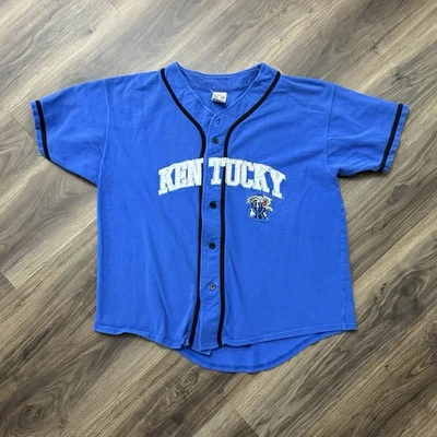 Vintage 90’s Kentucky Wildcats Striped Baseball Jersey Size XL - Image 1 of 4