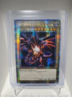 Yu-Gi-Oh! Rotäugiger Schwarzer Drache • LC01-DE006 • Secret Rare • DE • NM  - Bild 1 von 4