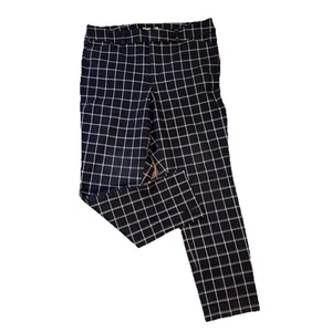 Old, Navy pixie windowpane pants women’s size 10 Career Casual Workwear - Picture 1 of 4