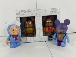 Disney Vinylmation Animation #4 Boxset Gus & Jaq Fee Patin & Stiefmutter - Bild 1 von 9
