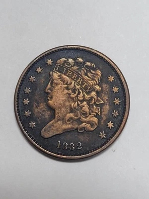1832 US HALF Cent CHEAP !!! - Image 1 of 4