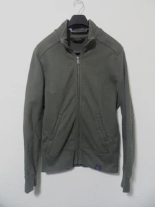 American Giant Olive Green Moto Full Zip Jacket Small - Picture 1 of 11