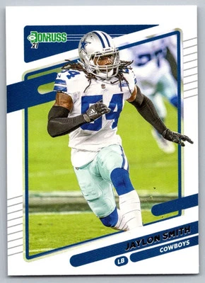 2021 Donruss Jaylon Smith Dallas Cowboys #191 - Image 1 of 2