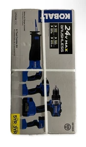 KOBALT 24V MAX 4-TOOL COMBO KIT WITH BATTERY & Charger. Model KLC 4024A-03 - Picture 1 of 1