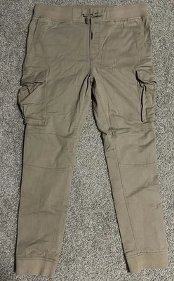 H&M Khaki Men’s Skinny Cargo Jogger Pants Sz. M - Image 1 of 3