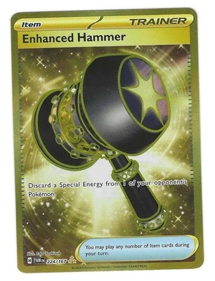 Pokémon TCG: Enhanced Hammer(Hyper Rare) - 224/167 - SV Twilight Masquerade - NM - Image 1 of 4
