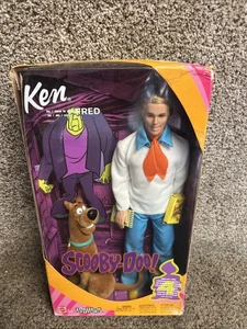 Ken as Fred in Scooby-Doo & Dog Barbie Doll B2384 Classic Cartoon 2002 - Picture 1 of 4