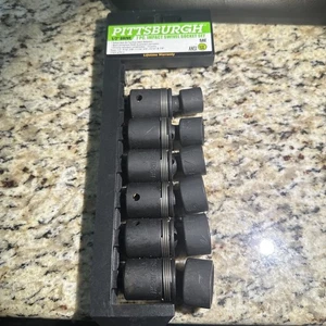7 Pc 1/2" Drive SAE Impact Swivel Socket Set Suspension  - Picture 1 of 4