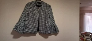 Womens Jacket "ZARA" size EUR/US. XS, check, lovely. - Picture 1 of 9