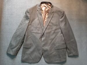 Caravelli Suit Mens Suit Size 52 R Tag 48” Chest Tan ( Jacket Only)