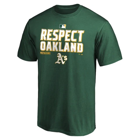 Men’s Oakland Athletics Fanatics Branded 2020 Postseason T-Shirt Size 2XL Cover