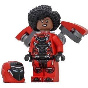 NEW LEGO Marvel Super Heroes Black Panther Ironheart MK2 Minifigure sh845 76214 - Picture 1 of 1