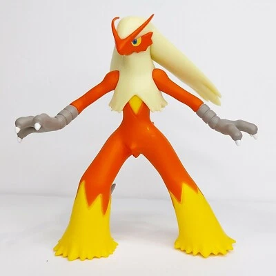 Pokemon Scale World #4 4" 1:20 Scale Blaziken Bursyamo Mini Figure Bandai - Image 1 of 3