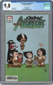 Savage Avengers #1 Marvel 2019 CGC 9.8 variante Skottie Young grado censimento superiore - Foto 1 di 7
