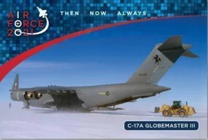 333497 AIR FORCE 100 2021 CENTENARY RAAF C-17A GLOBEMASTER III FLAT MAGNET - Picture 1 of 1