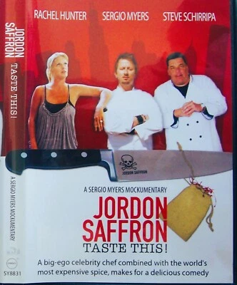Jordon Saffron Taste This: Sergio Myers Mockumentary (DVD, 2010)Rachel Hunter Foto 1 de 3