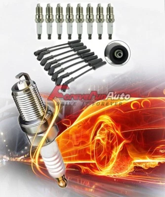 8 cables 48322 y bujías 41-962 para Chevy Silverado GMC 4,8 L 5,3 L 6,0 L V8 Foto 1 de 4