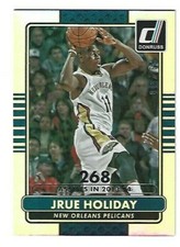 2014-15 Donruss Stat Line Season Jrue Holiday #d 16/268