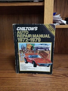 Chilton's Auto Repair Manual Part# 6914 For 1972 - 1979 Collector's Edition - Picture 1 of 5