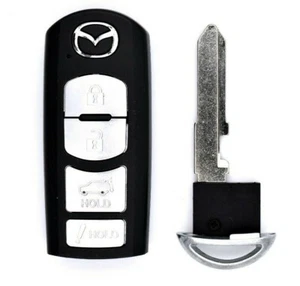 OEM Mazda CX-9 CX-5 Keyless Remote Smart Key Fob WAZSKE13D01 CX5 CX9 Hatch - Picture 1 of 3