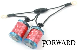 1" 8-32 Tattoo Machine Parts Coils 8 Wrap Light Blue Washers Peach Prism Forward - Bild 1 von 1