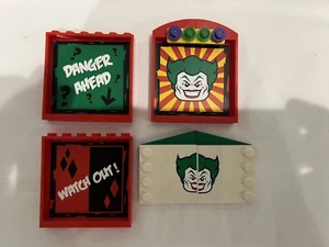 LEGO Super Heroes Batman - Joker - Sticker Sheet - Funhouse Escape PARTS ONLY - Picture 1 of 5